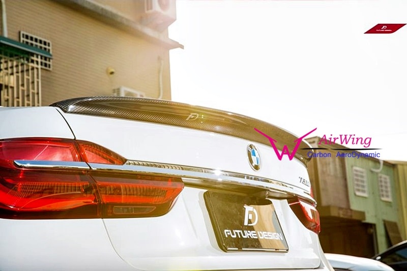 G12 - Future-Design style Carbon Trunk Spoiler 05
